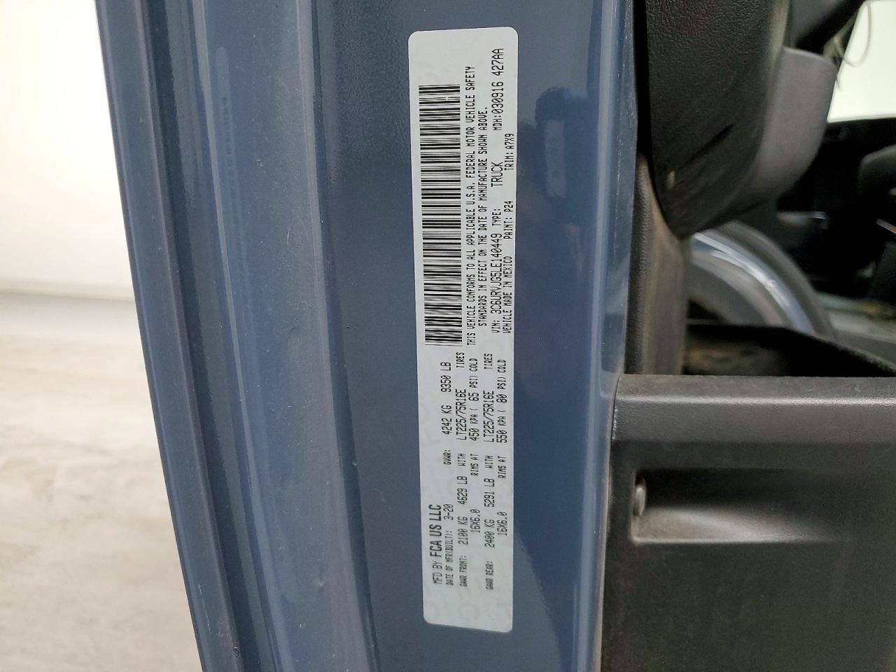 2020 Dodge RAM Promaster 3500 3500 High