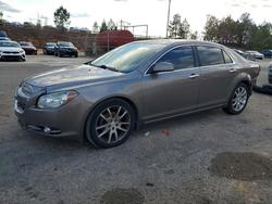 Chevrolet salvage cars for sale: 2012 Chevrolet Malibu ltz