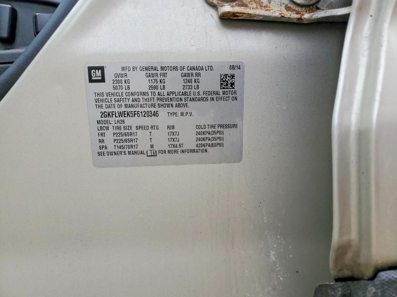 2015 GMC Terrain sle