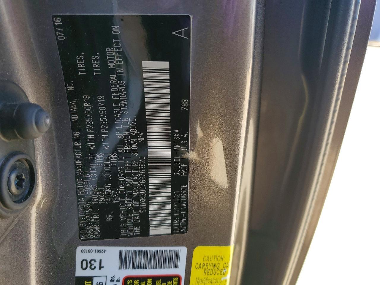 2016 Toyota Sienna se