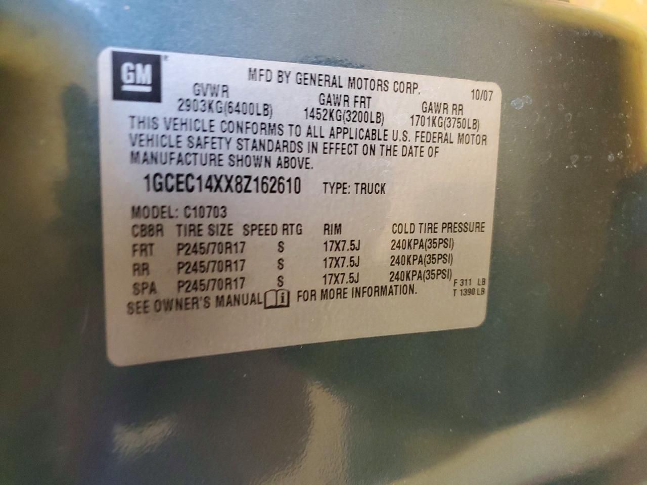 2008 Chevrolet Silverado C1500