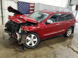 Jeep salvage cars for sale: 2012 Jeep Grand Cherokee Limited