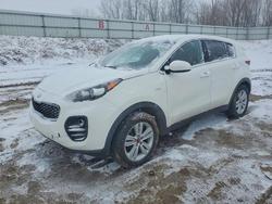 KIA Vehiculos salvage en venta: 2018 KIA Sportage lx