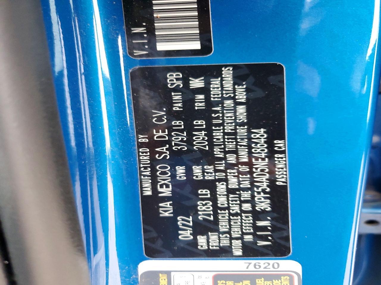 2022 KIA Forte gt Line