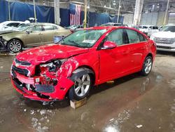 Salvage cars for sale from Copart Woodhaven, MI: 2015 Chevrolet Cruze lt