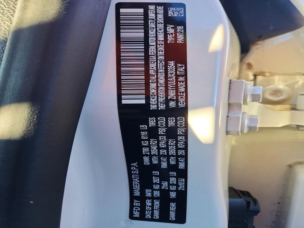 2018 Maserati Levante s Luxury