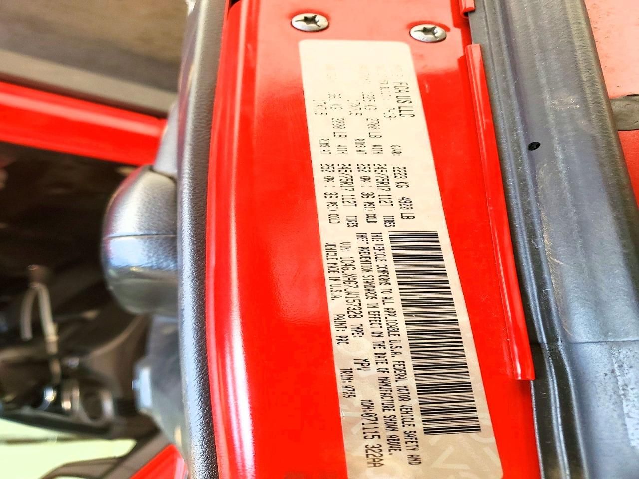 2018 Jeep Wrangler Sport