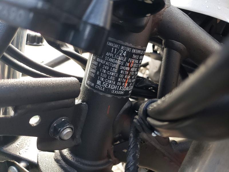 2025 Kawasaki EX500 H