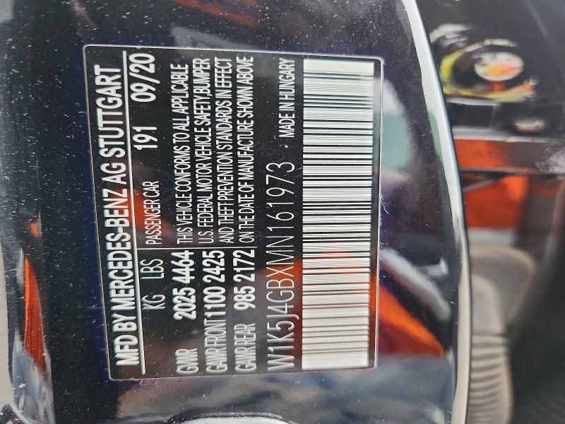 2021 Mercedes-Benz Cla 250