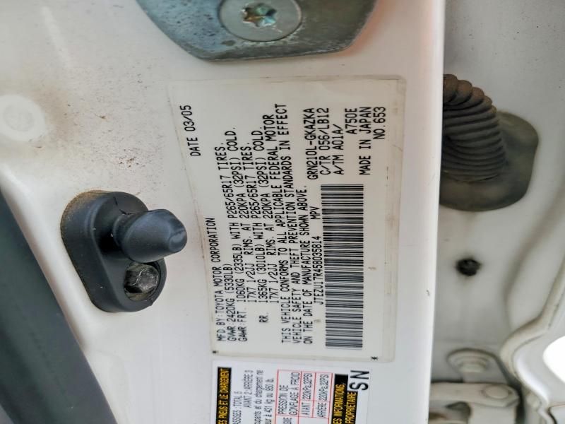 2005 Toyota 4runner Limited