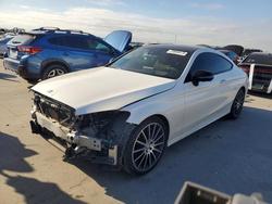Salvage cars for sale from Copart Wilmer, TX: 2017 Mercedes-Benz C300
