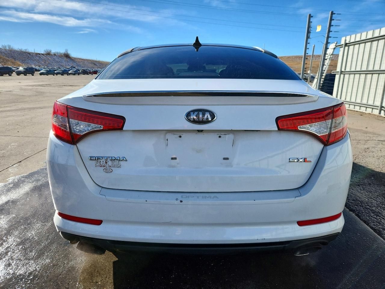 2013 KIA Optima sx