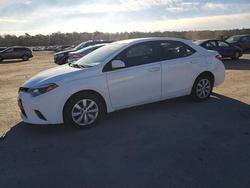 2016 Toyota Corolla l en venta en Harleyville, SC