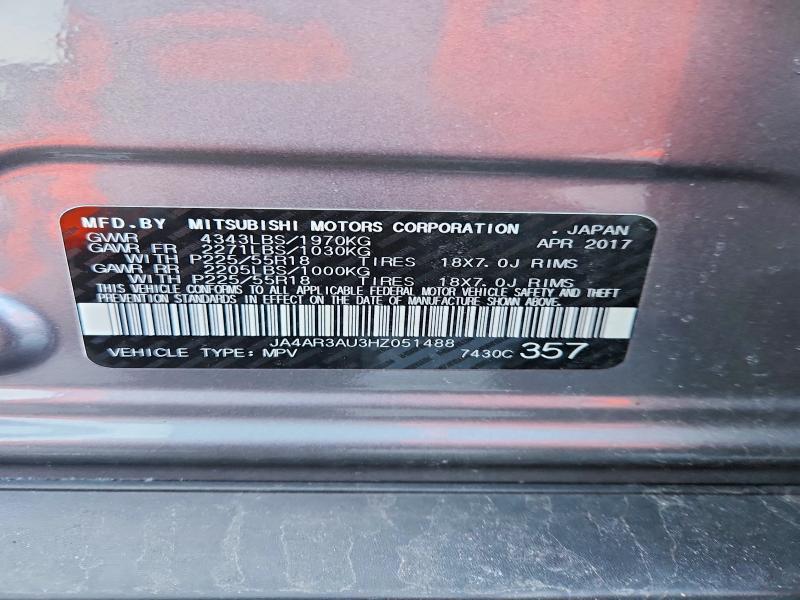 2017 Mitsubishi Outlander Sport es