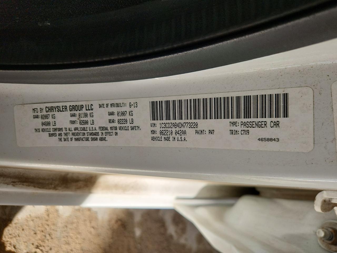 2013 Dodge Avenger se