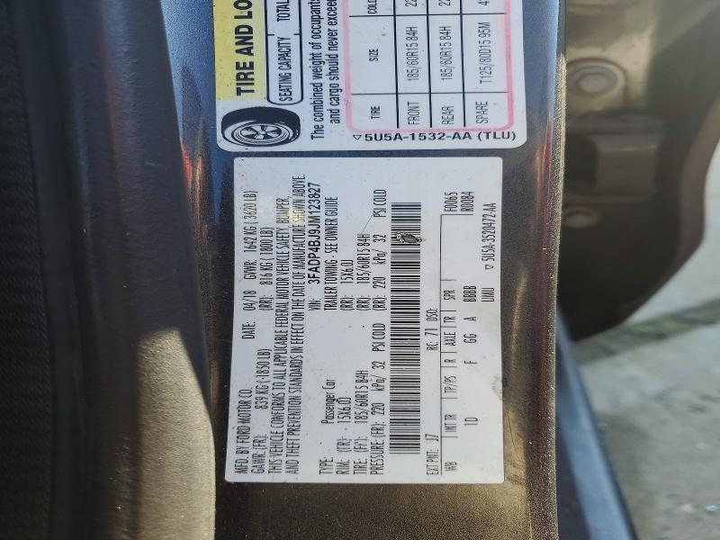 2018 Ford Fiesta se
