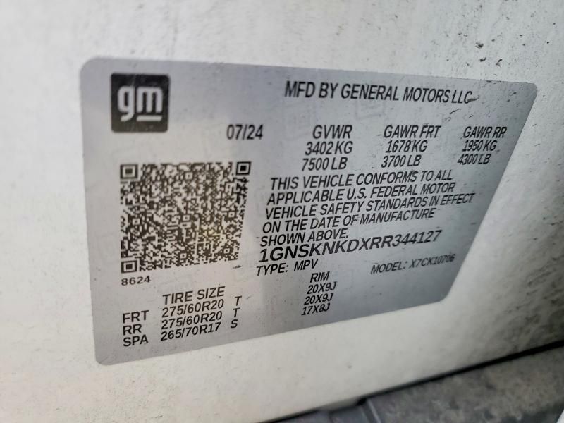 2024 Chevrolet Tahoe K1500 lt