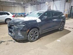 Chevrolet Blazer salvage cars for sale: 2022 Chevrolet Blazer rs