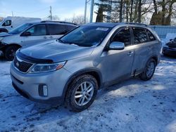KIA Sorento Vehiculos salvage en venta: 2015 KIA Sorento lx