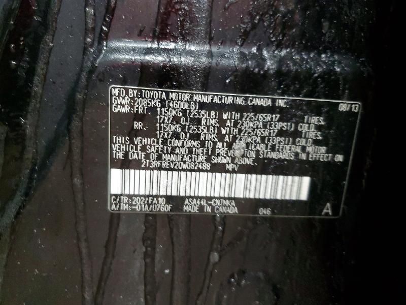 2013 Toyota Rav4 xle