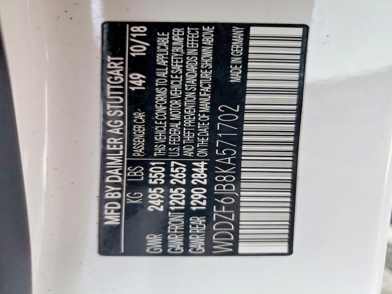 2019 Mercedes-Benz E 450 4matic