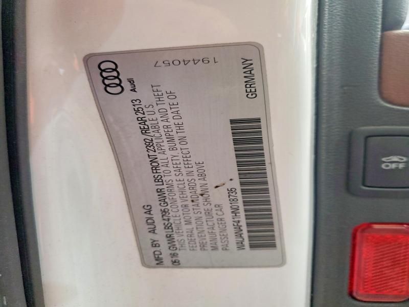 2017 Audi A4 Premium