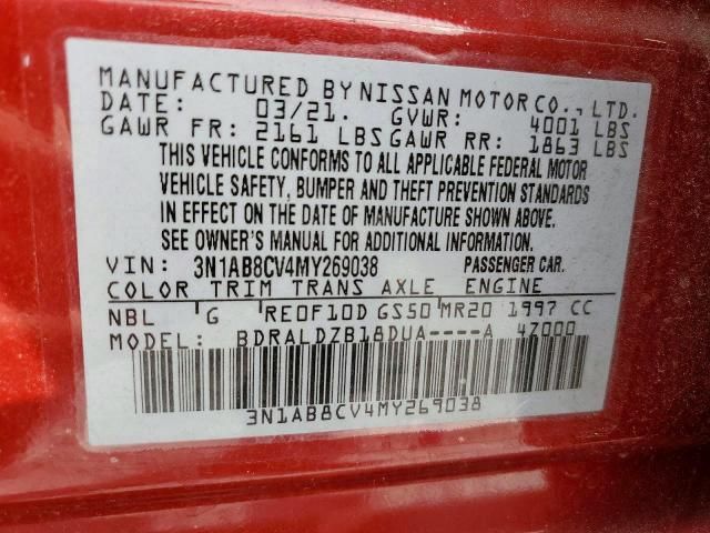 2021 Nissan Sentra sv