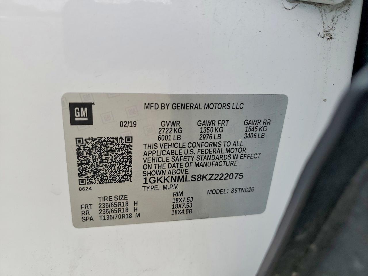 2019 GMC Acadia Slt-1