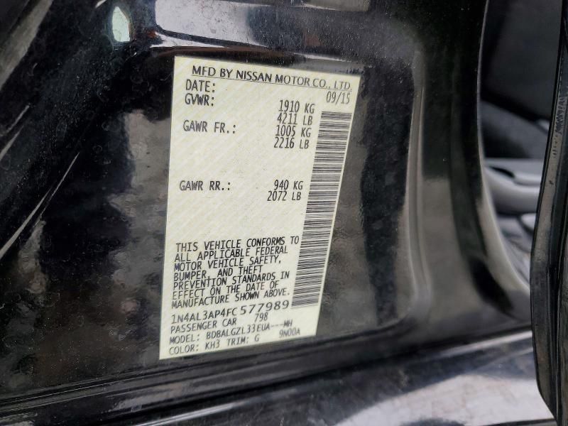 2015 Nissan Altima 2.5