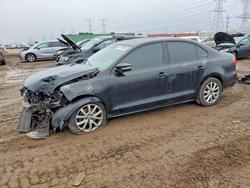 Salvage cars for sale from Copart Elgin, IL: 2012 Volkswagen Jetta se