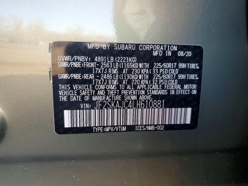 2020 Subaru Forester Premium