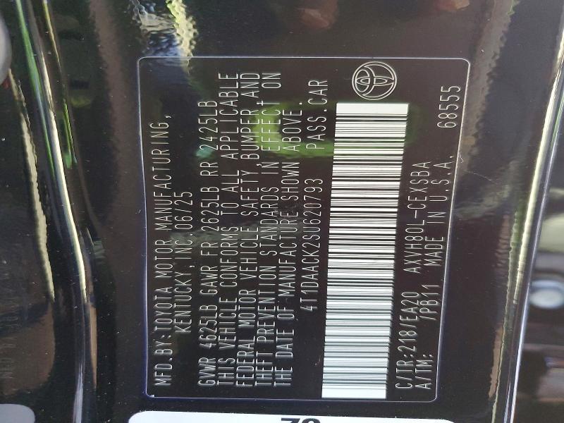 2025 Toyota Camry xse