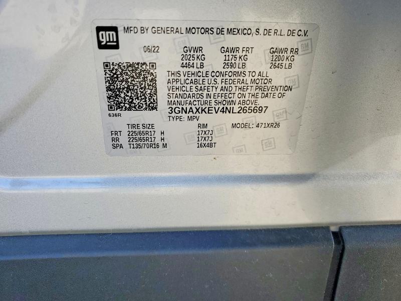 2022 Chevrolet Equinox lt