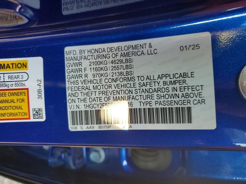 2025 Honda Accord Hybrid Sport