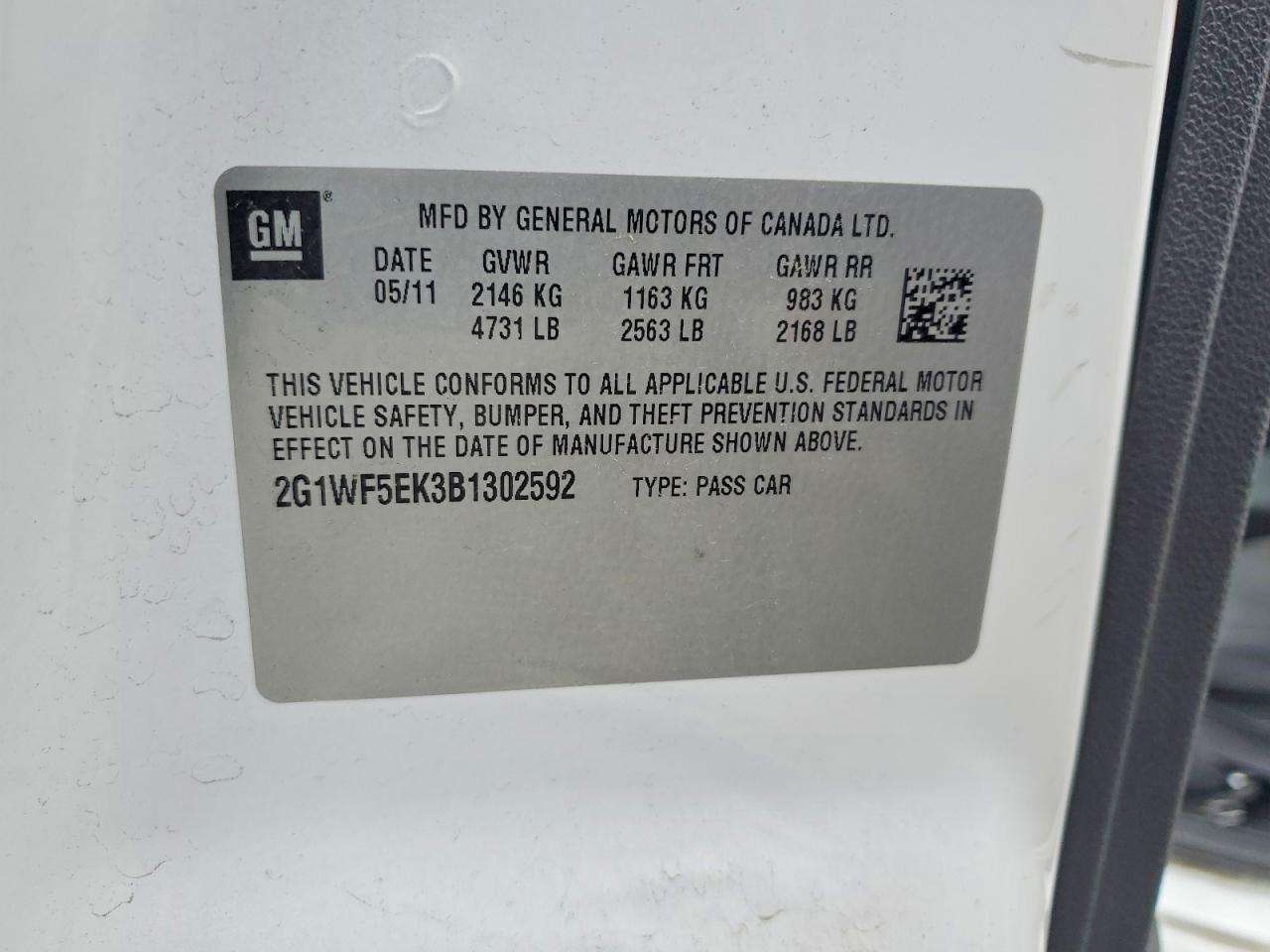 2011 Chevrolet Impala ls