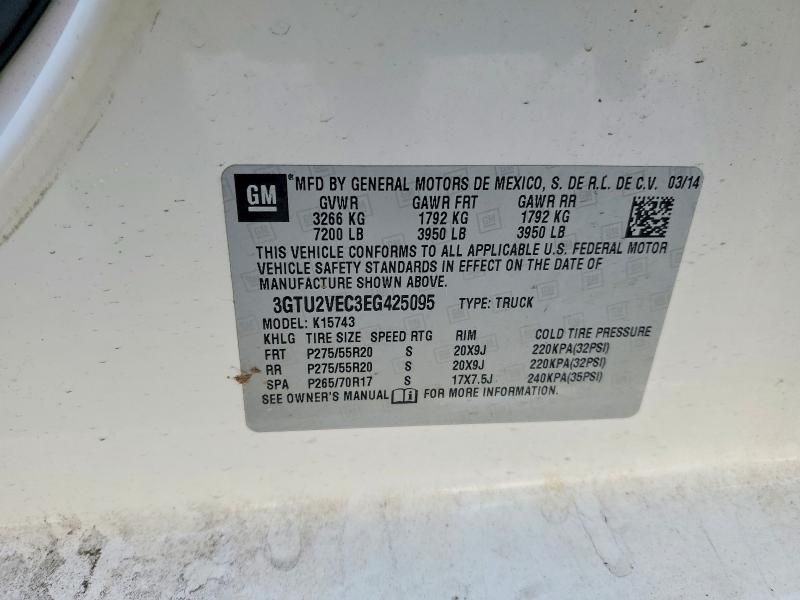 2014 GMC Sierra K1500 SLT