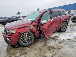 Jeep salvage cars for sale: 2021 Jeep Grand Cherokee Limited