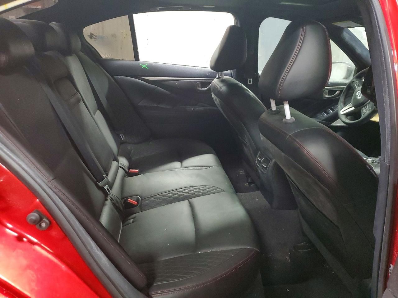 2021 Infiniti Q50 red Sport 400