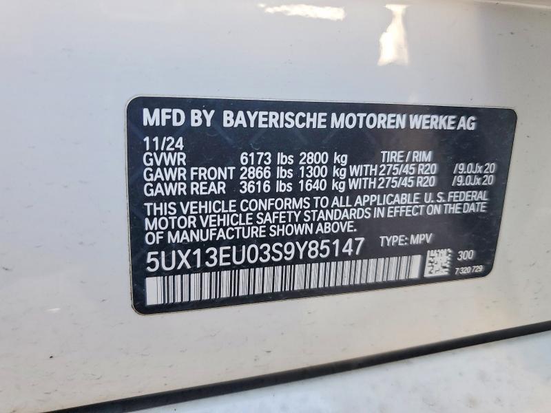 2025 BMW X5 Sdrive 40I