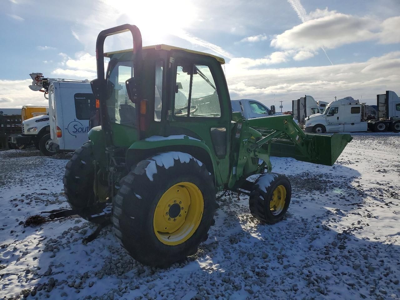 2009 John Deere 4120 Mfwd Tractor