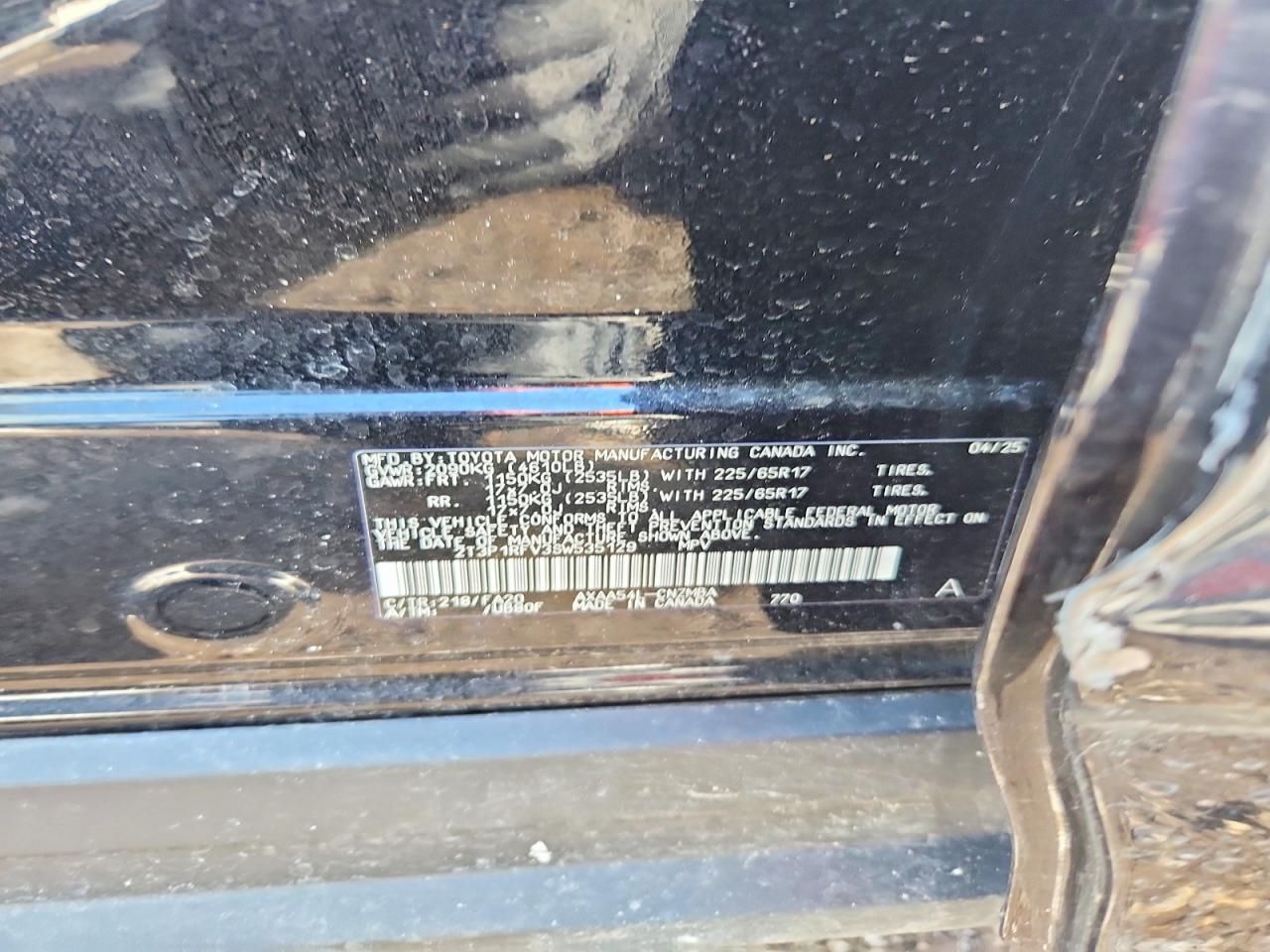 2025 Toyota Rav4 xle