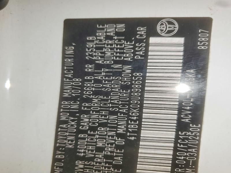 2009 Toyota Camry Base