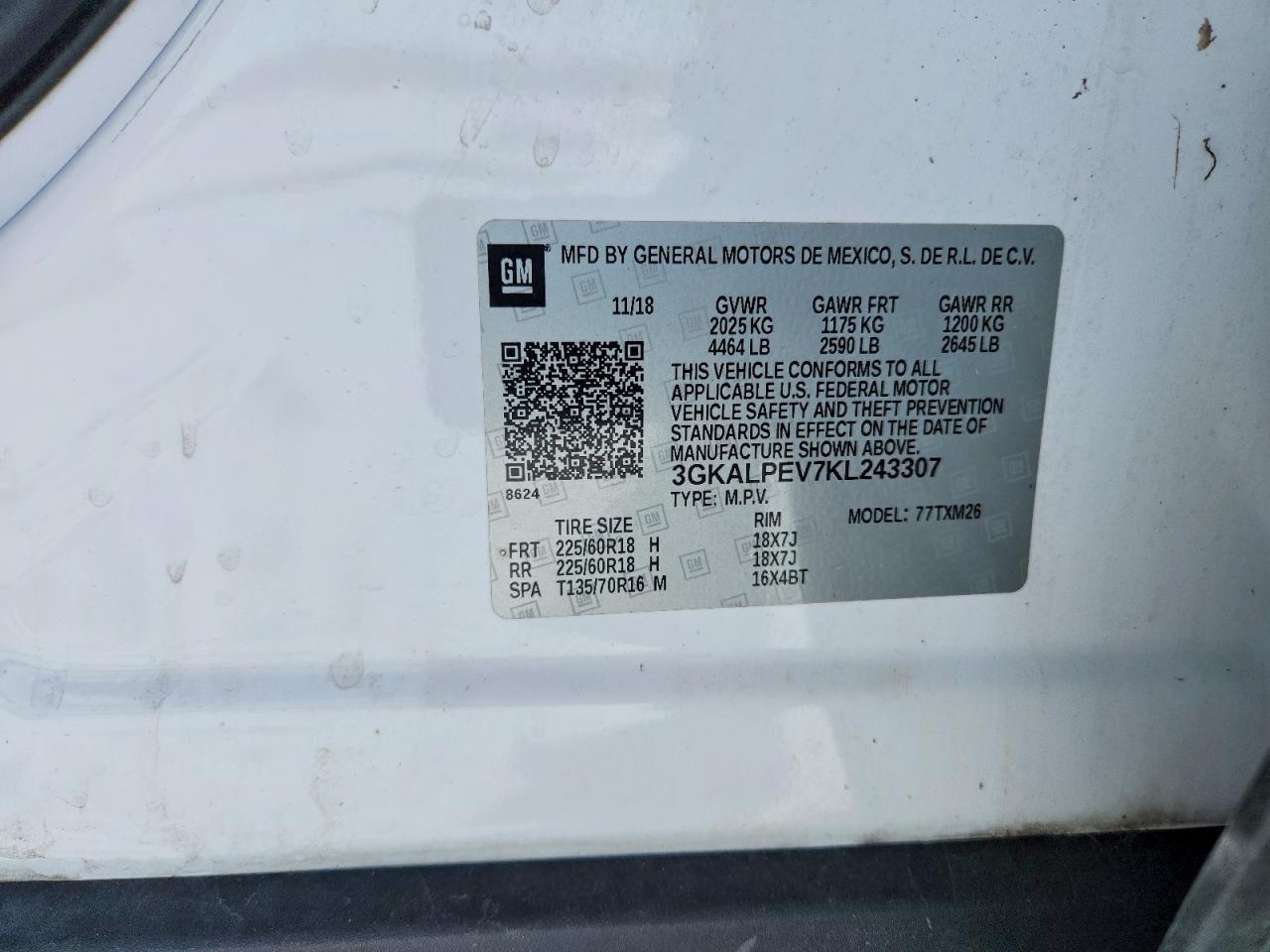 2019 GMC Terrain slt