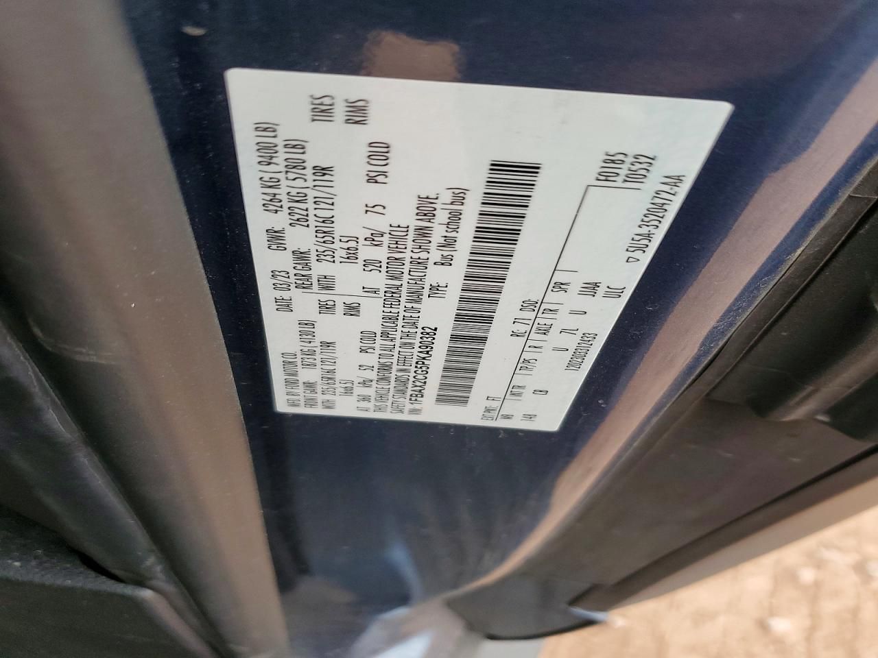 2023 Ford Transit T-350