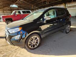 Salvage cars for sale from Copart Phoenix, AZ: 2018 Ford Ecosport Titanium