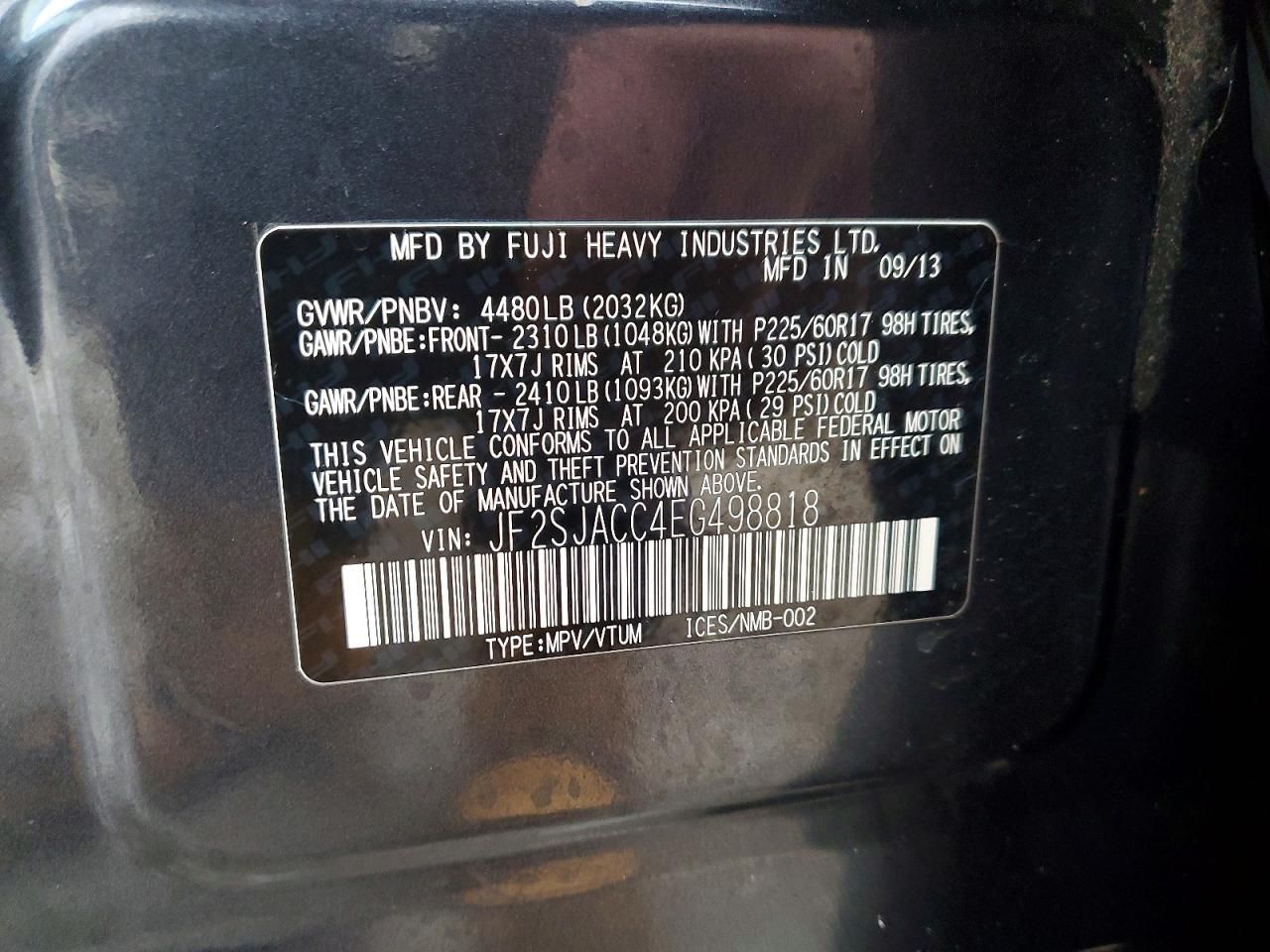 2014 Subaru Forester 2.5i Premium