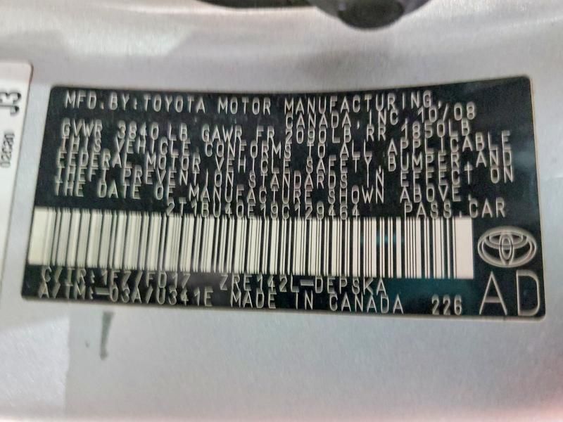 2009 Toyota Corolla Base