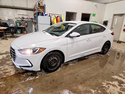 Salvage cars for sale from Copart Ontario Auction, ON: 2018 Hyundai Elantra sel