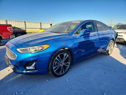 Vehiculos salvage en venta de Copart Haslet, TX: 2020 Ford Fusion Titanium