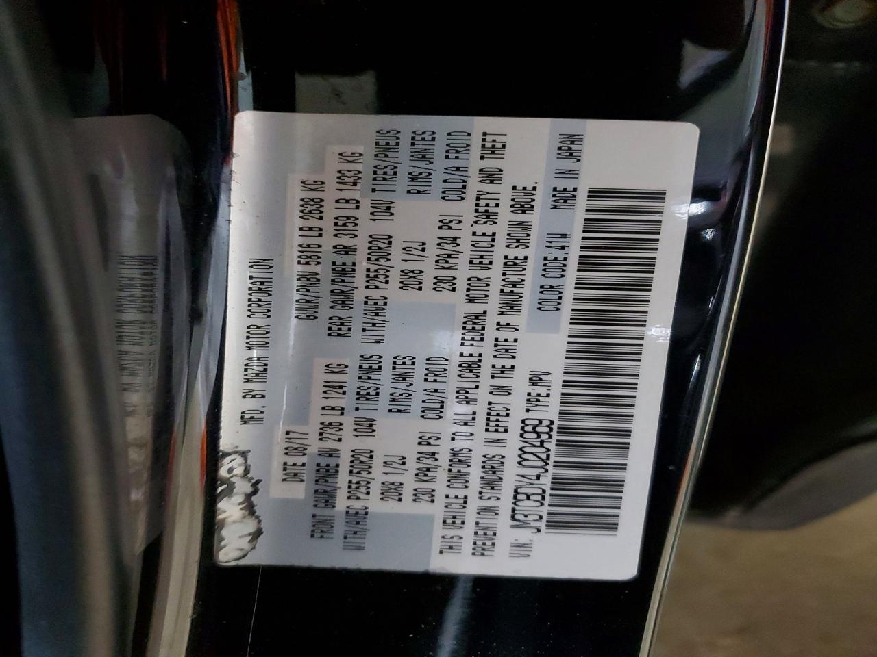 2018 Mazda Cx-9 Grand Touring